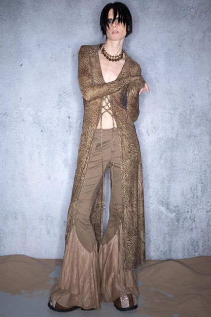 Stretch Long Cardigan