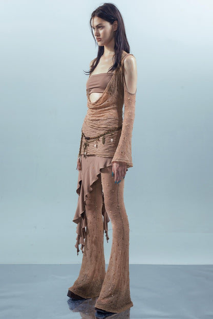 Collision Lace Pants