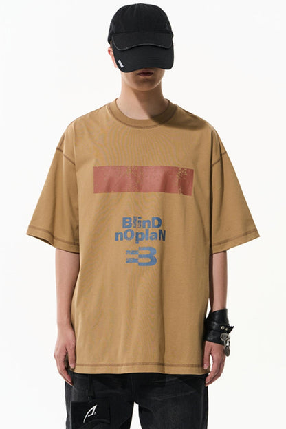 Mottled Clash T-Shirt