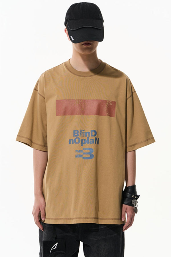 Mottled Clash T-Shirt