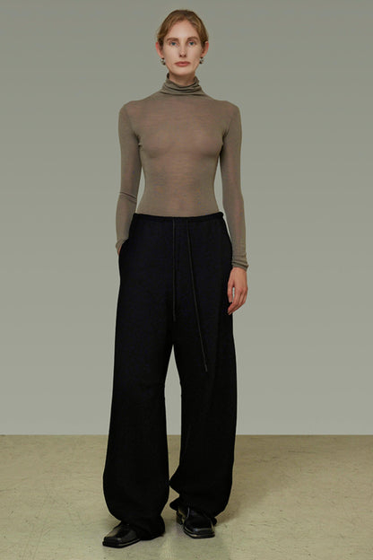 Autumn Wool Turtleneck Sweater