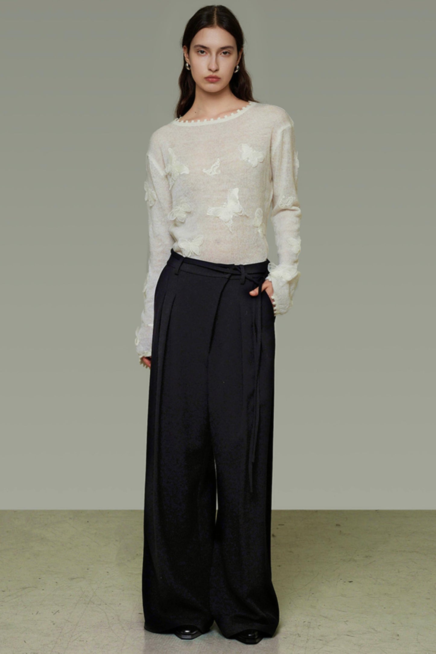 Butterfly Slim Sweater