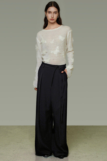 Butterfly Slim Sweater