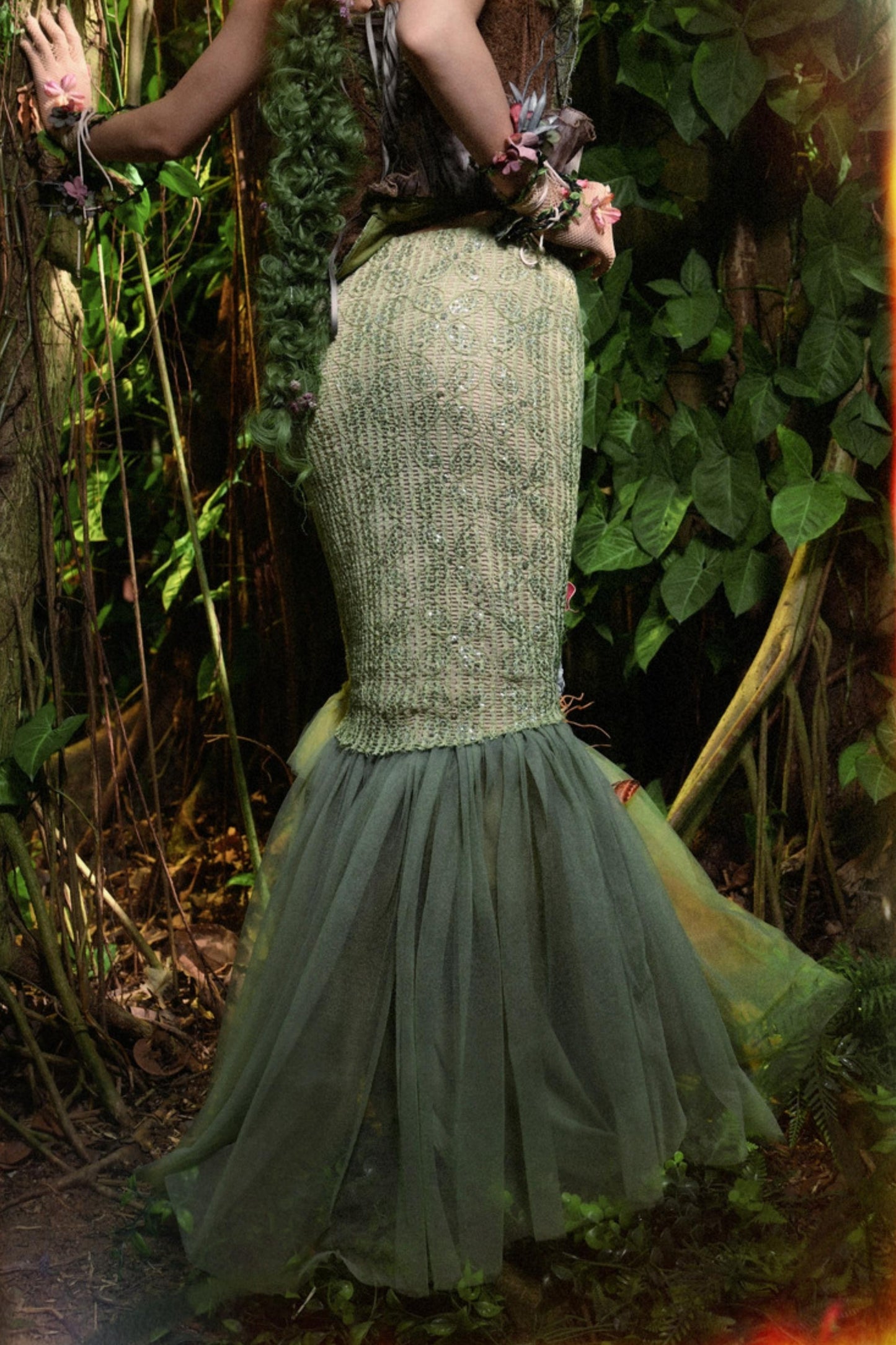 Forest Spirit Fishtail Skirt