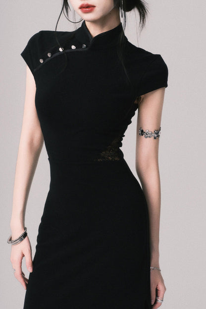 Retro Mermaid Lace Dress