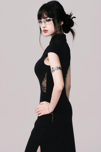 Retro Mermaid Lace Dress