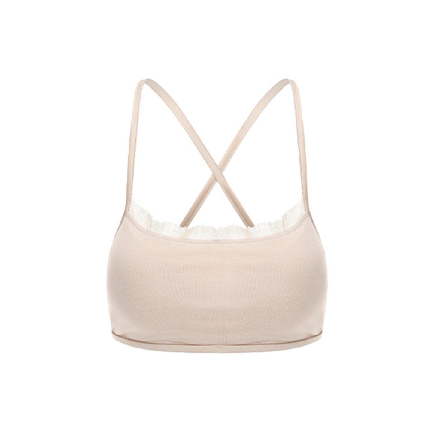 Chic U-Neck Corset Top Set