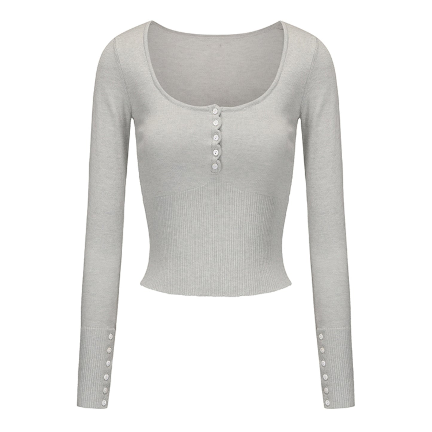 Romantic Knit Pants Set-Up