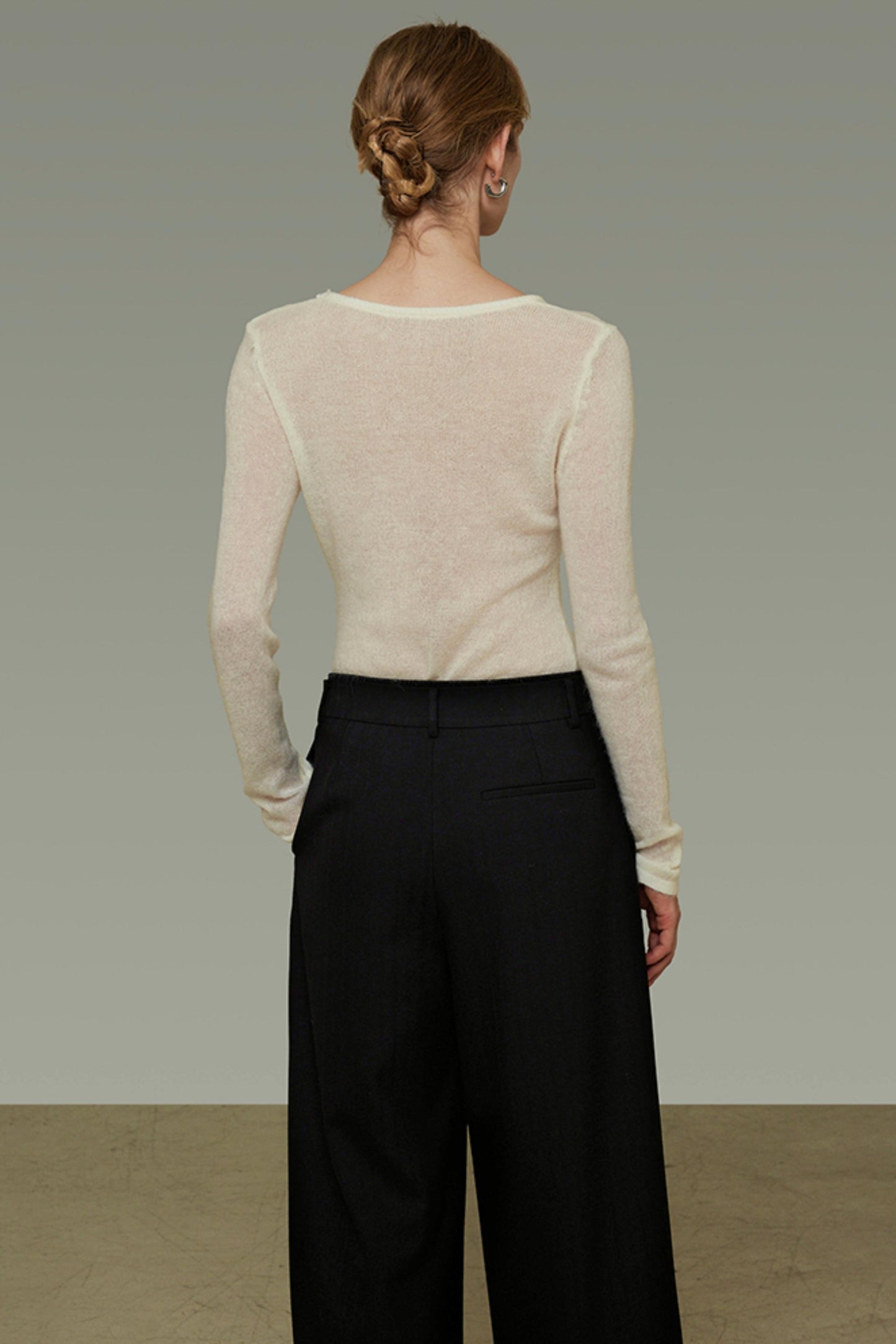 Temperament Knitted Sweater