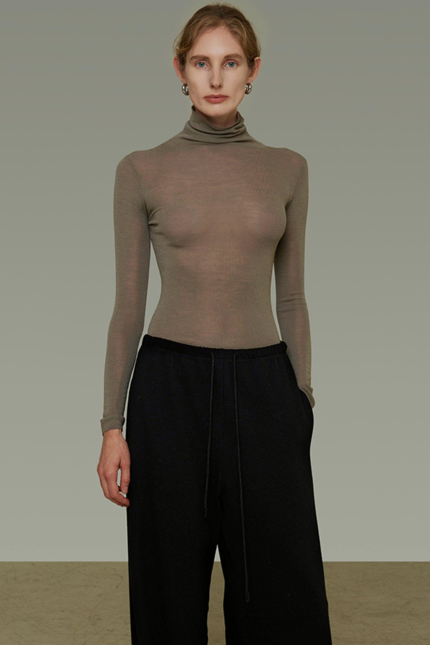 Autumn Wool Turtleneck Sweater