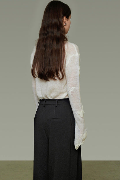 Butterfly Slim Sweater