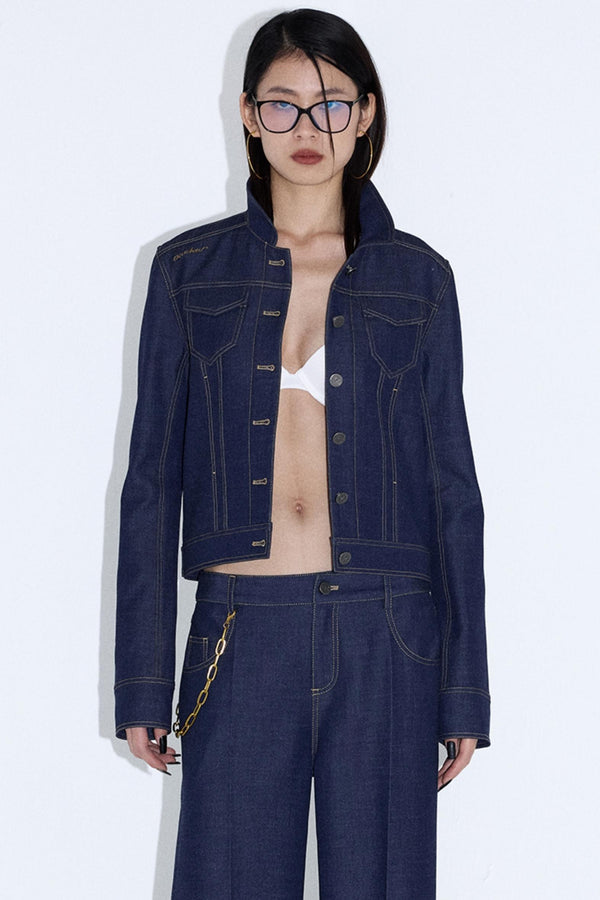 Art Deconstructed Denim Jacket