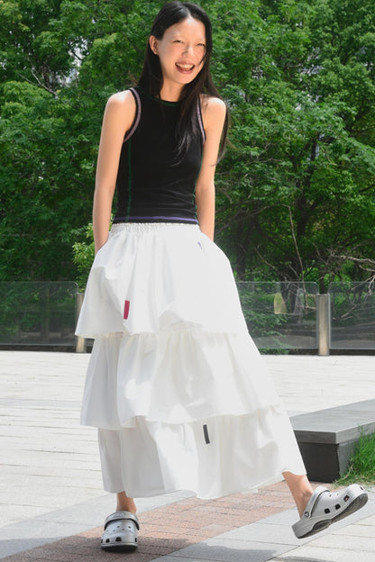 Vibrant Contrast Slim Tank