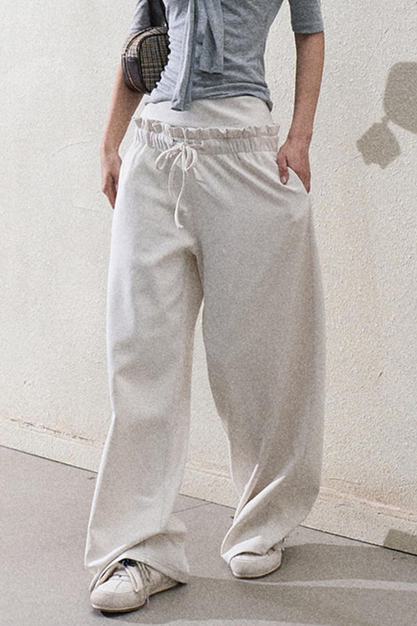High-Waist Wide-Leg Pants