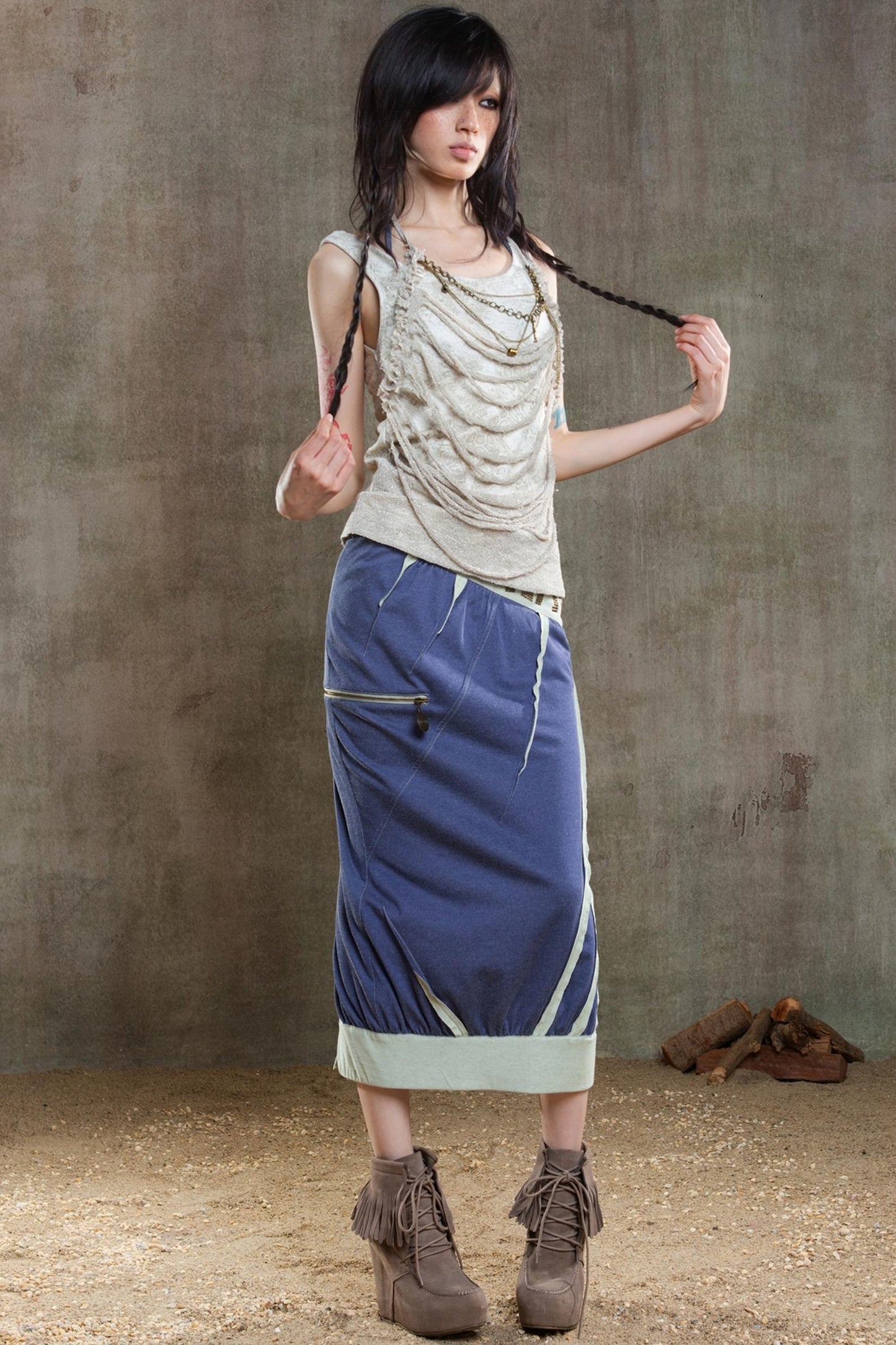 Multi-Way Rhinestone Skirt