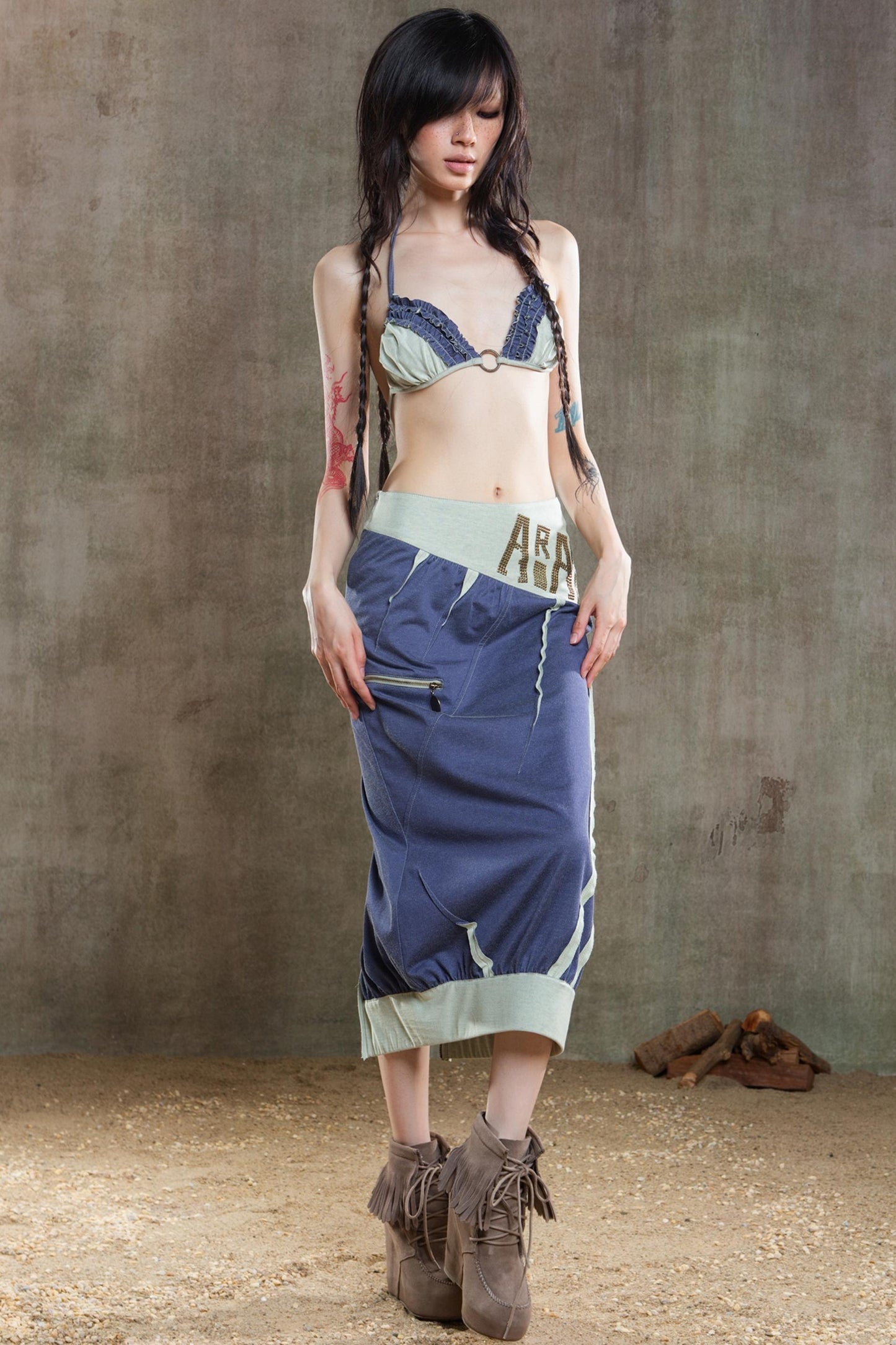 Multi-Way Rhinestone Skirt