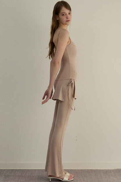 Sparkle Rhinestone Camisole & Micro Pants Set