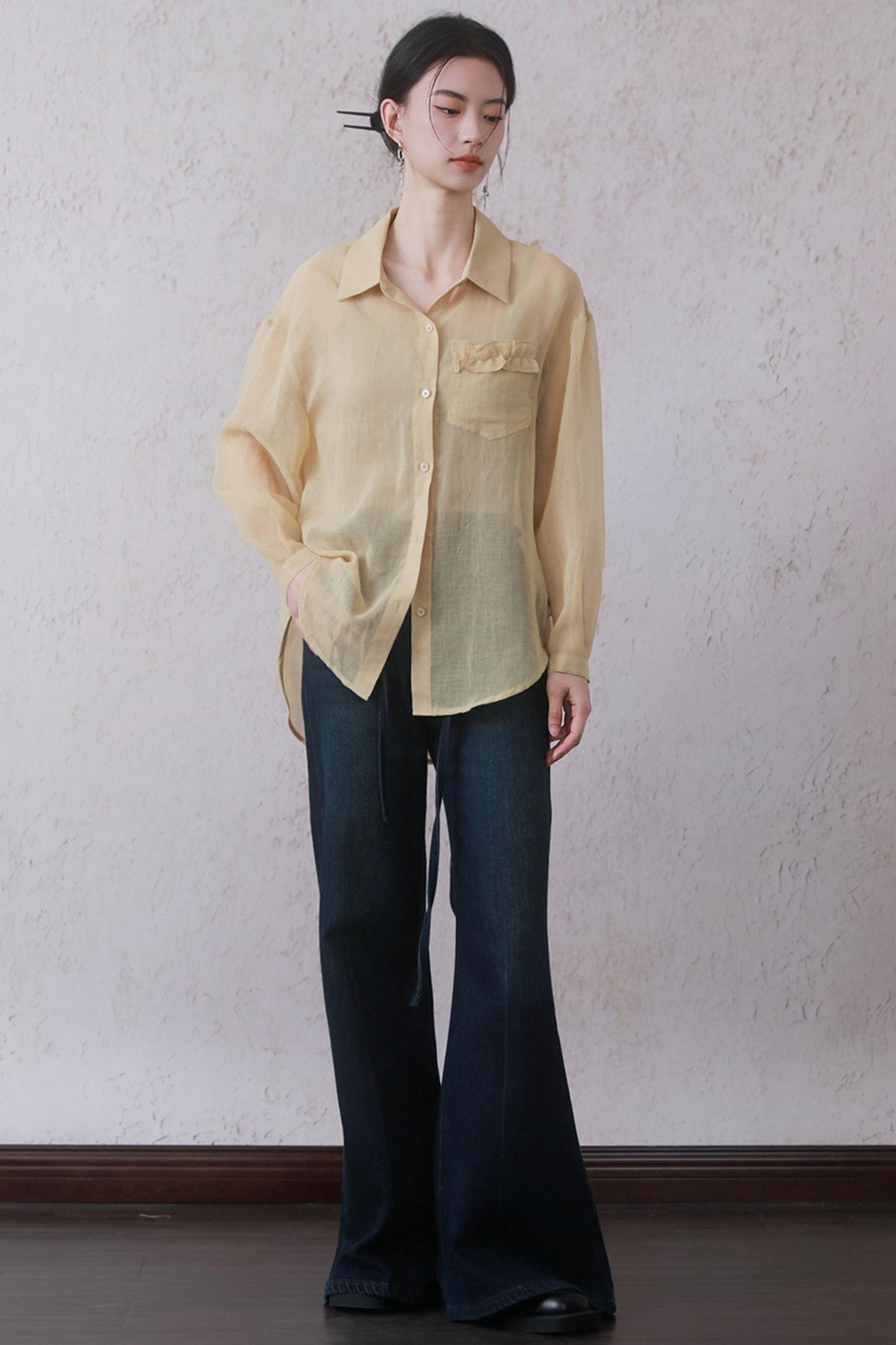 Morning Ruffled Sun Shirt