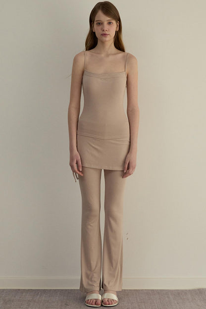 Sparkle Rhinestone Camisole & Micro Pants Set