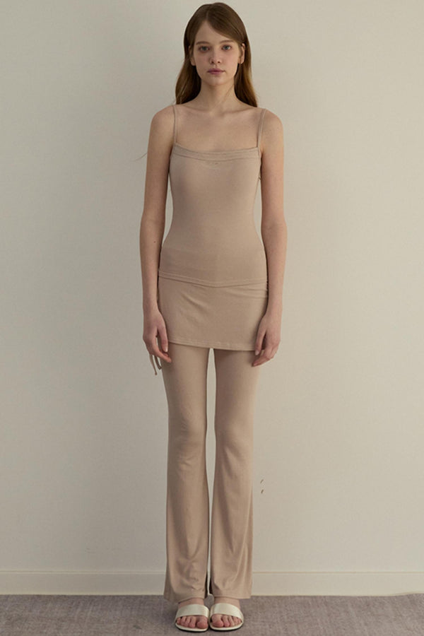 Sparkle Rhinestone Camisole & Micro Pants Set