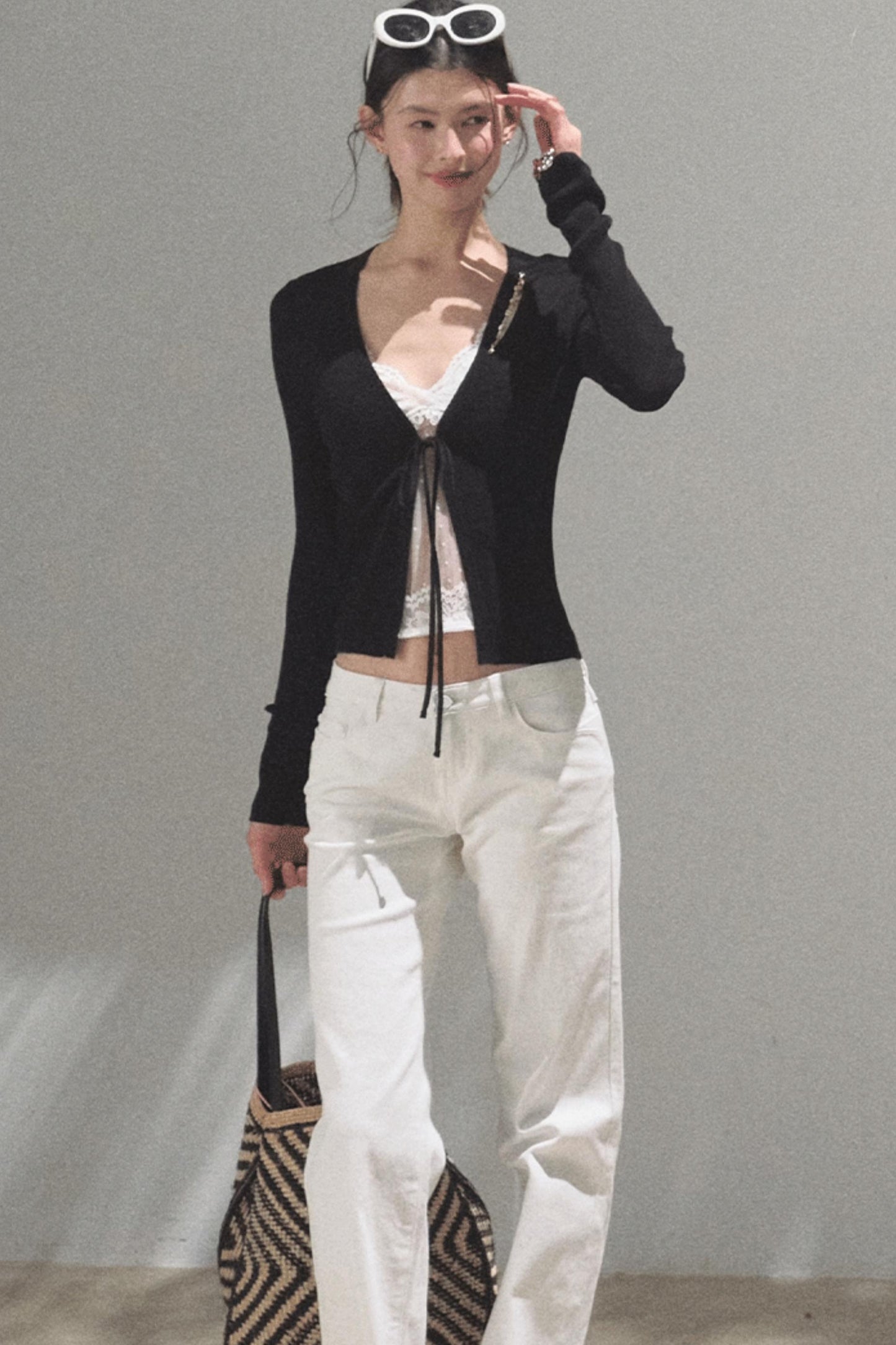 Chic Cow Print Jeans