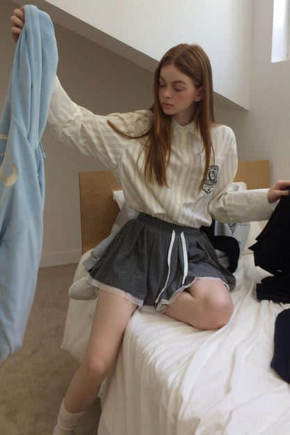 Lace Hooded Cardigan Set-Up