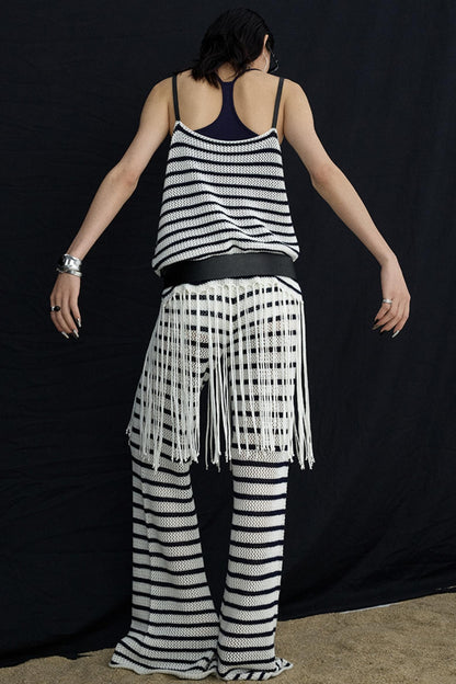 Vintage Distressed Square Buckle Waist Seal