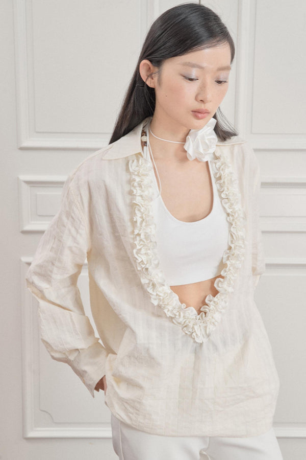 Wandering Striped Blouse