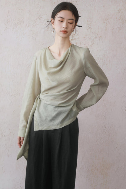 Summer Breeze Tencel Blouse