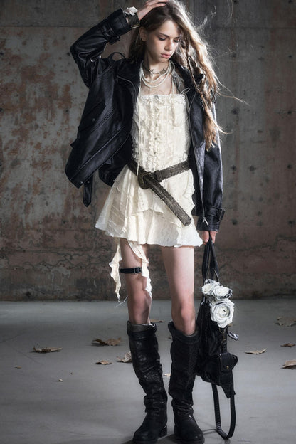 Versatile Lace Halterneck Sundress