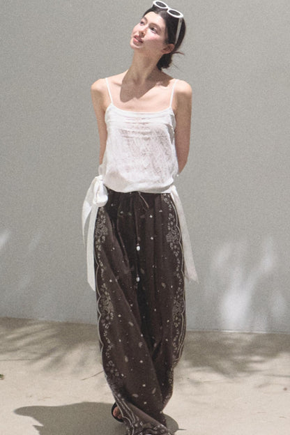 Bohemian Breeze Linen Pants
