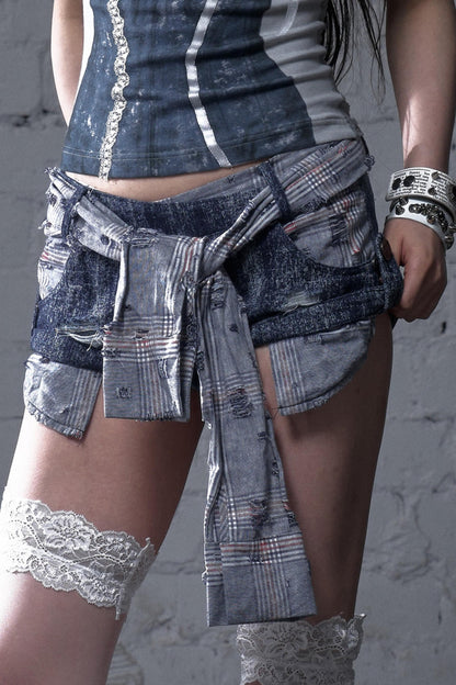 Slim Fit Street Punk Pants