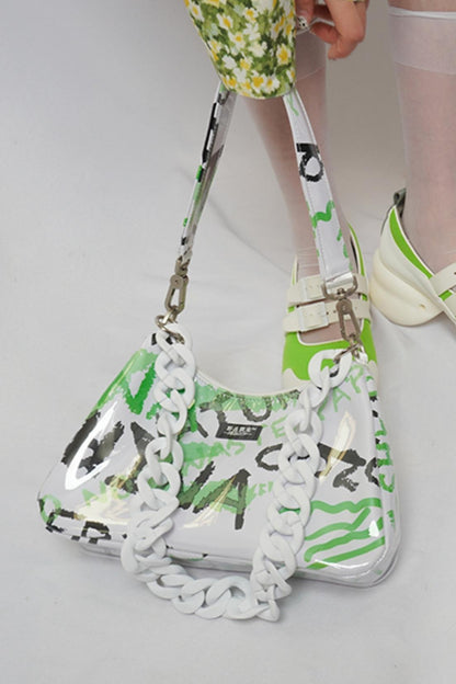 Wild Graffiti Crossbody Bag