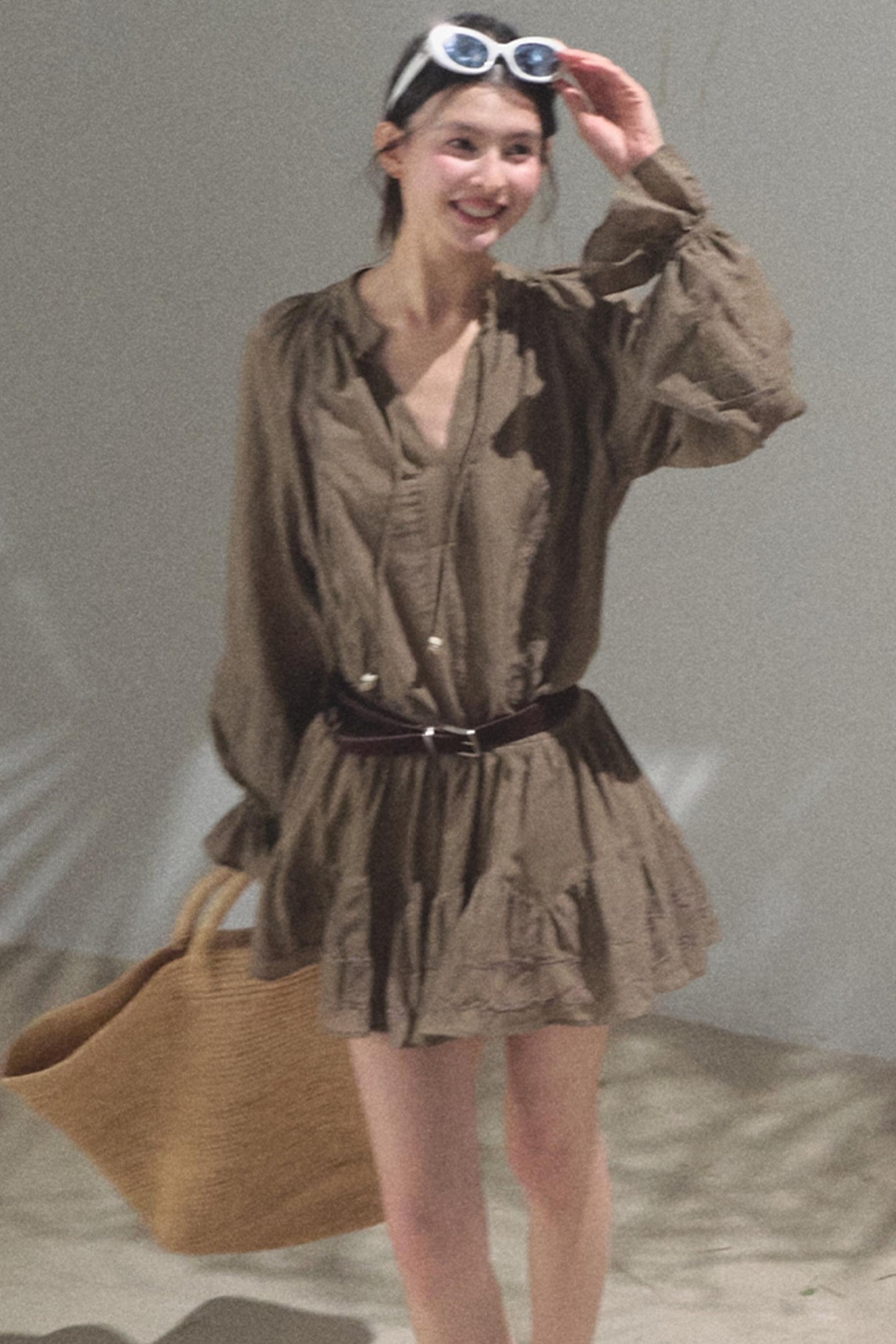 Bubble Sleeve Skirt Set-Up