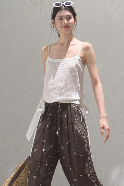 Bohemian Breeze Linen Pants