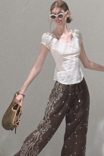 Bohemian Breeze Linen Pants