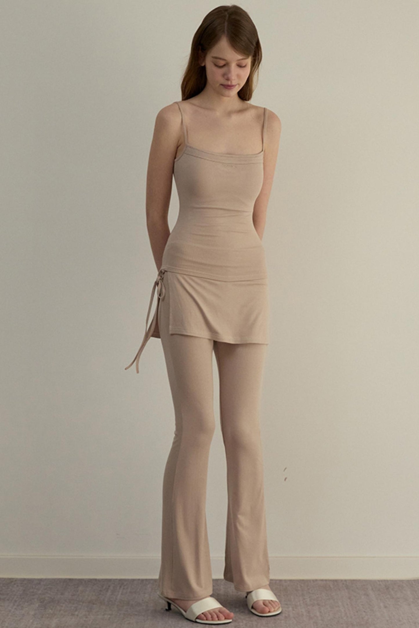 Sparkle Rhinestone Camisole & Micro Pants Set