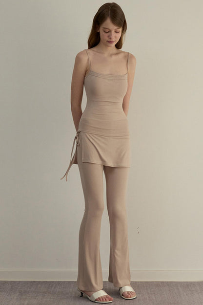 Sparkle Rhinestone Camisole & Micro Pants Set