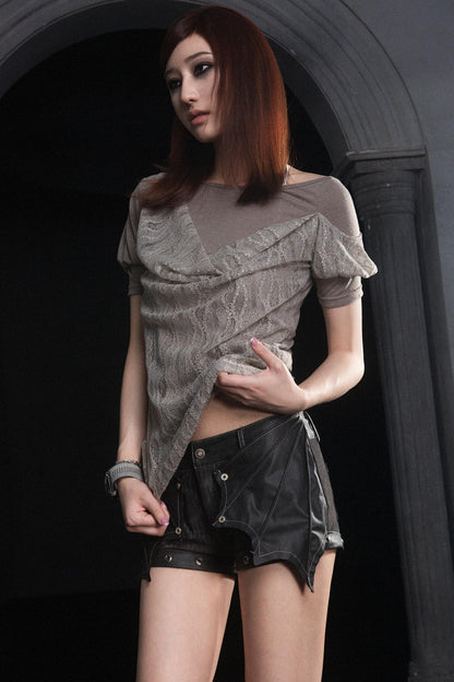 Retro Lace Swing Tee