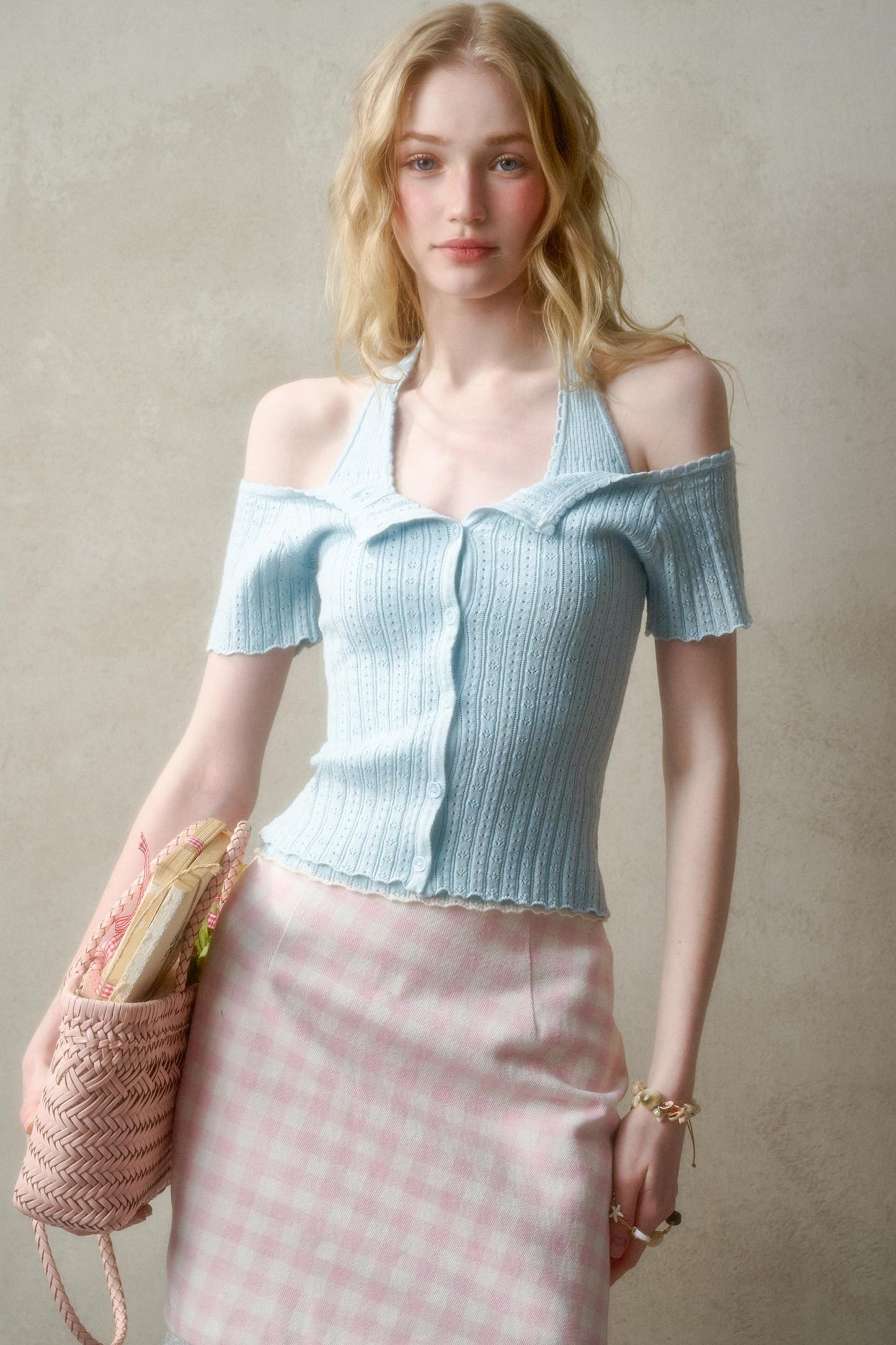 Summer One-Shoulder Cardigan