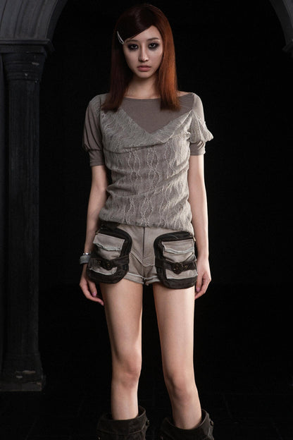 Retro Lace Swing Tee