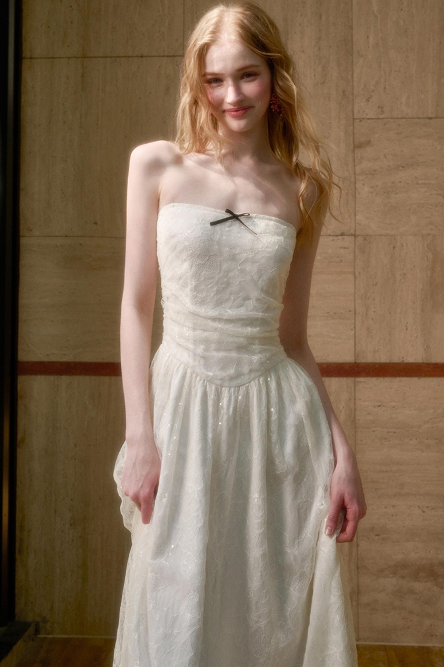 Sparkling Lace Fairy Gown Dress