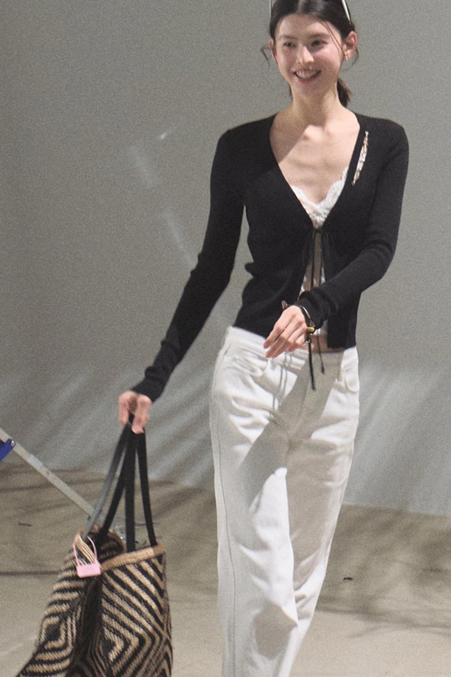 Chic Cow Print Jeans