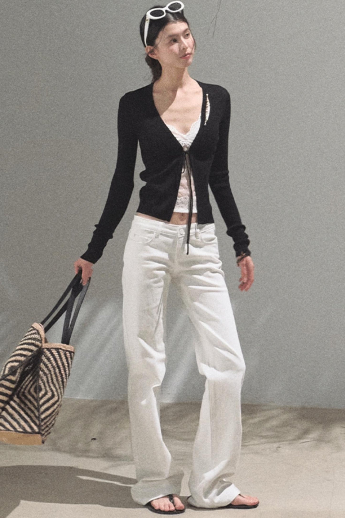 Chic Cow Print Jeans