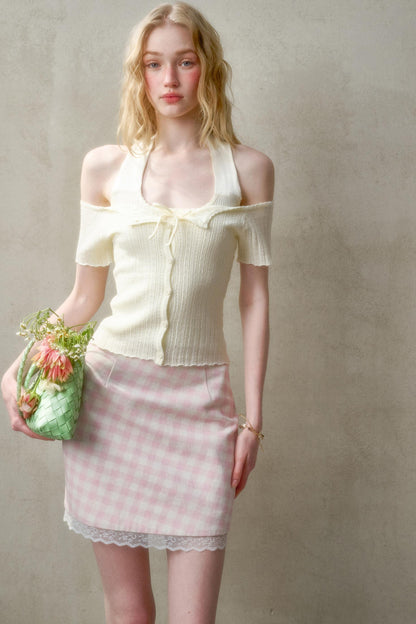 Summer One-Shoulder Cardigan