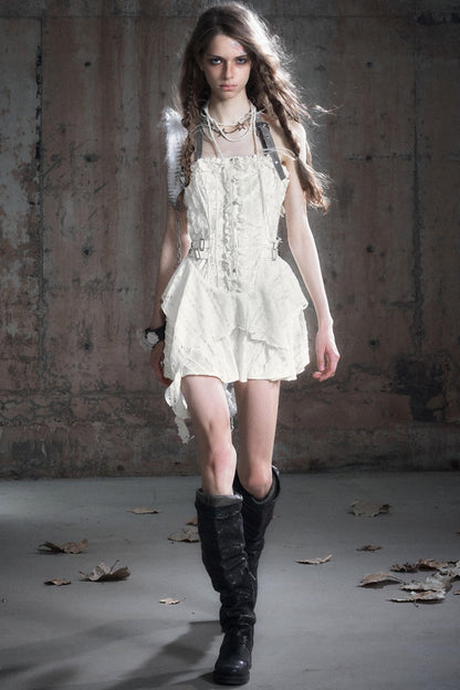 Versatile Lace Halterneck Sundress