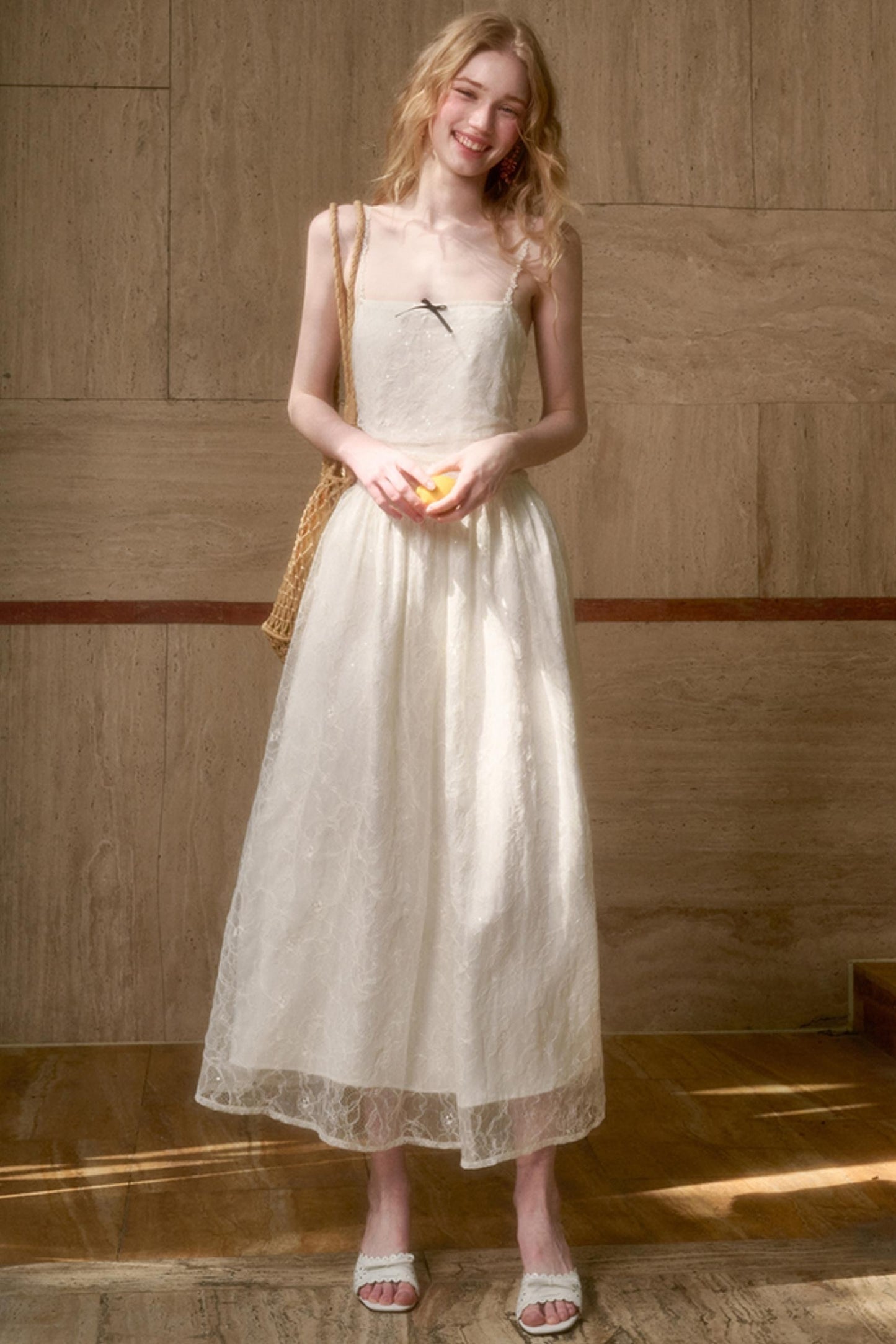 Sparkling Lace Fairy Gown Dress