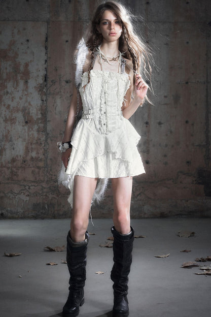 Versatile Lace Halterneck Sundress