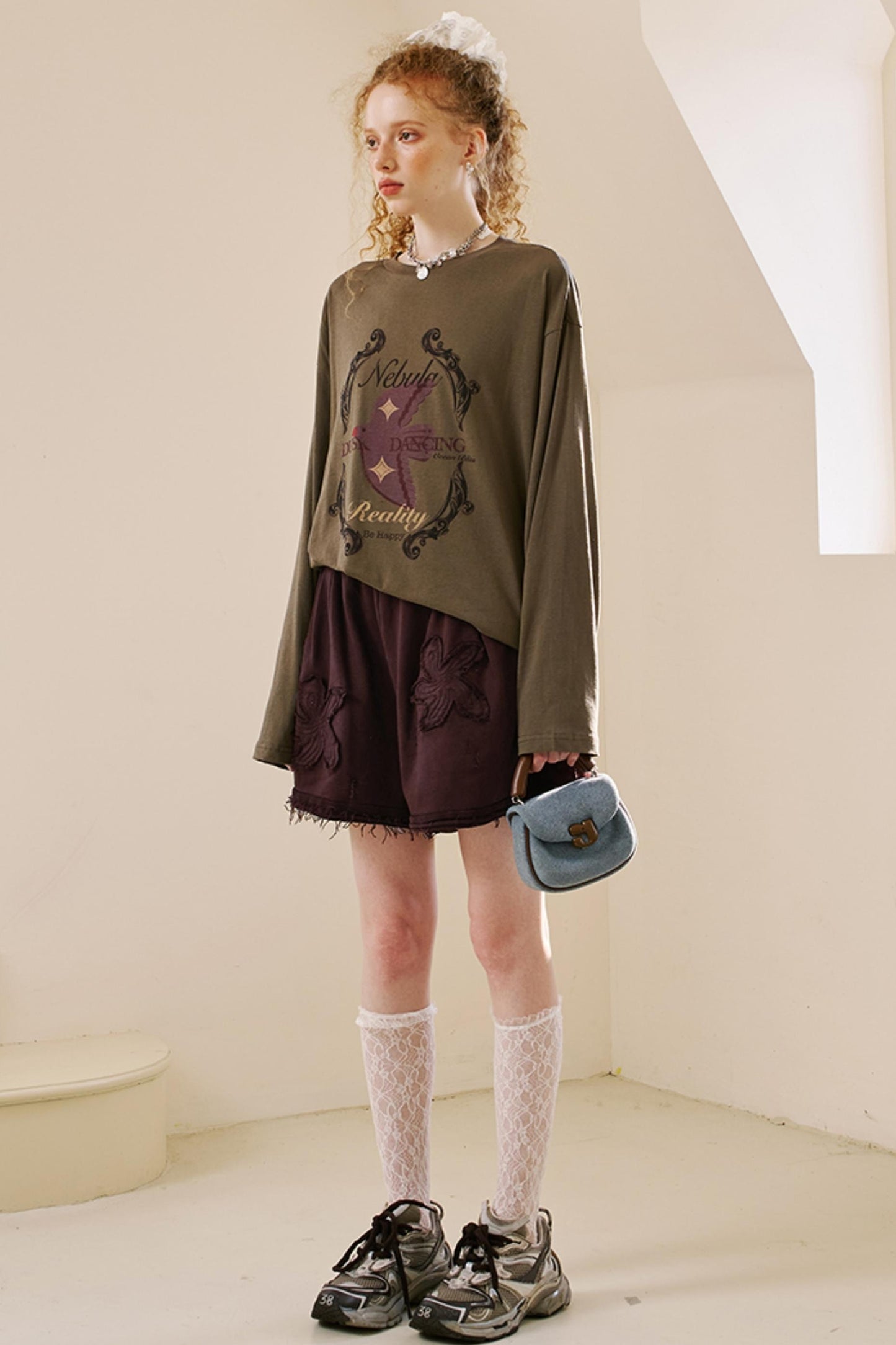 Relaxed Floral Sweatpants