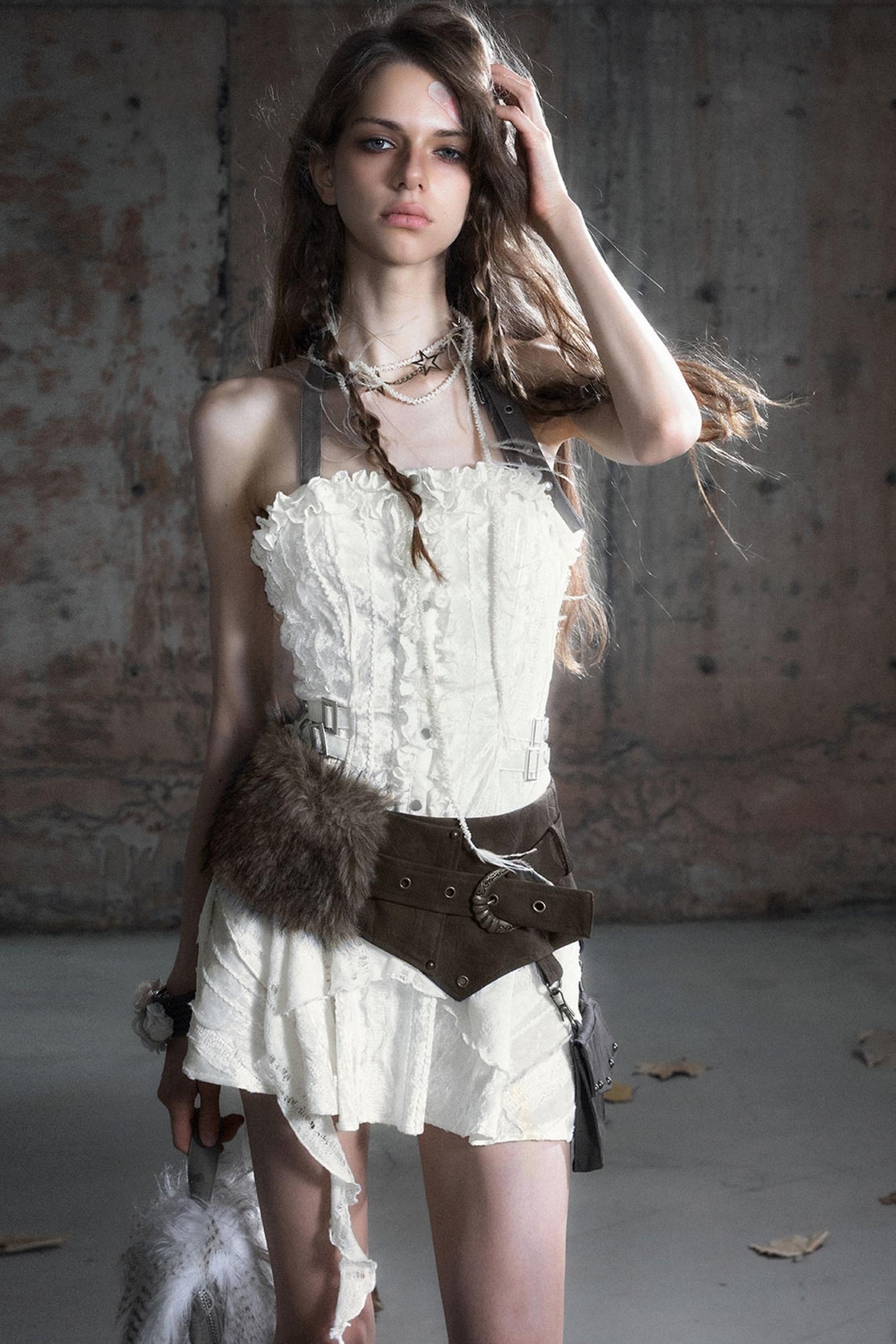 Versatile Lace Halterneck Sundress